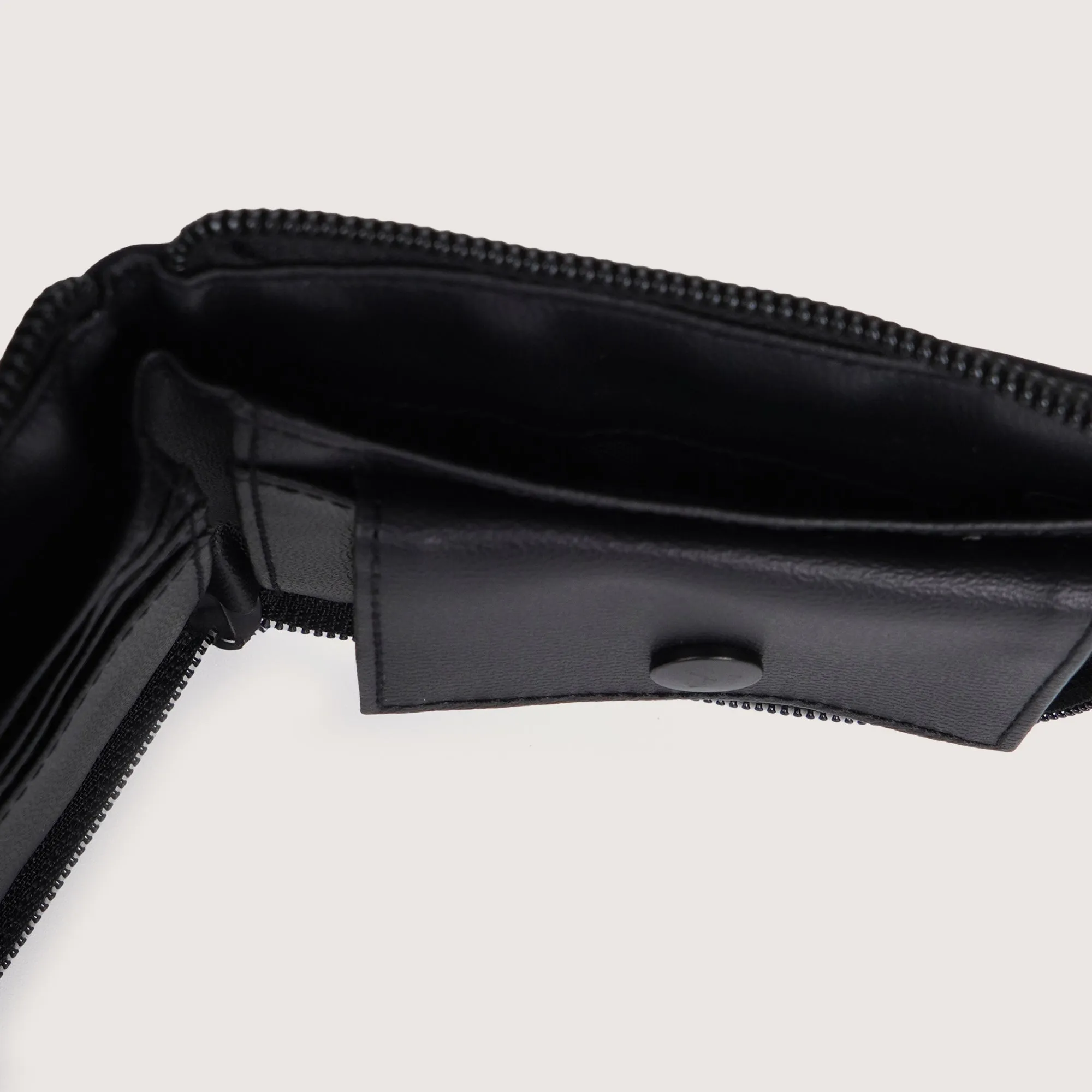 Zipper Bi-Fold Wallet